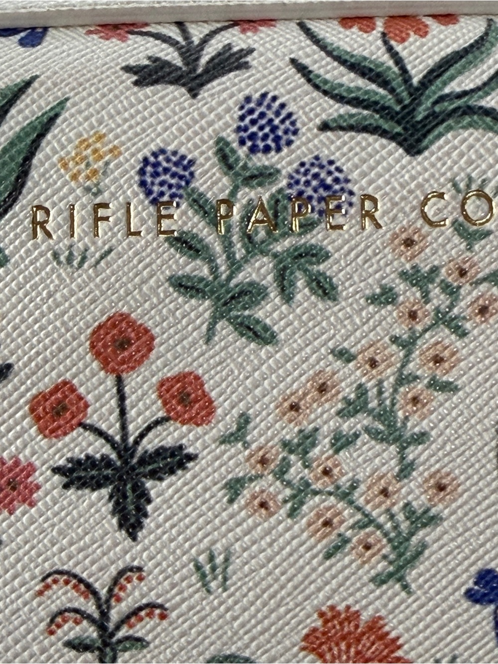 Rifle Paper Co Bag Cosmetic Pouch Menagerie Garden Floral Print - Picture 7 of 10